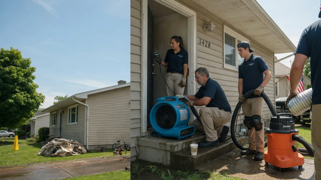 Water Damage Restoration in Salem, IL near me